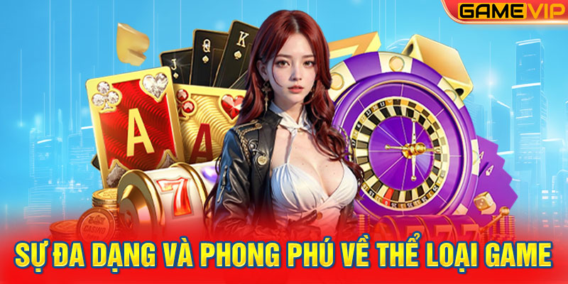 Sự đa dạng và phong phú về thể loại game