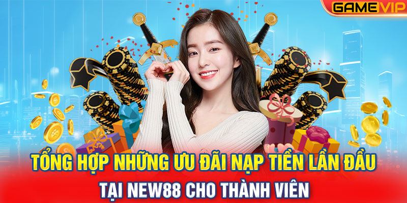 Tổng hợp những ưu đãi nạp tiền lần đầu tại New88 cho thành viên