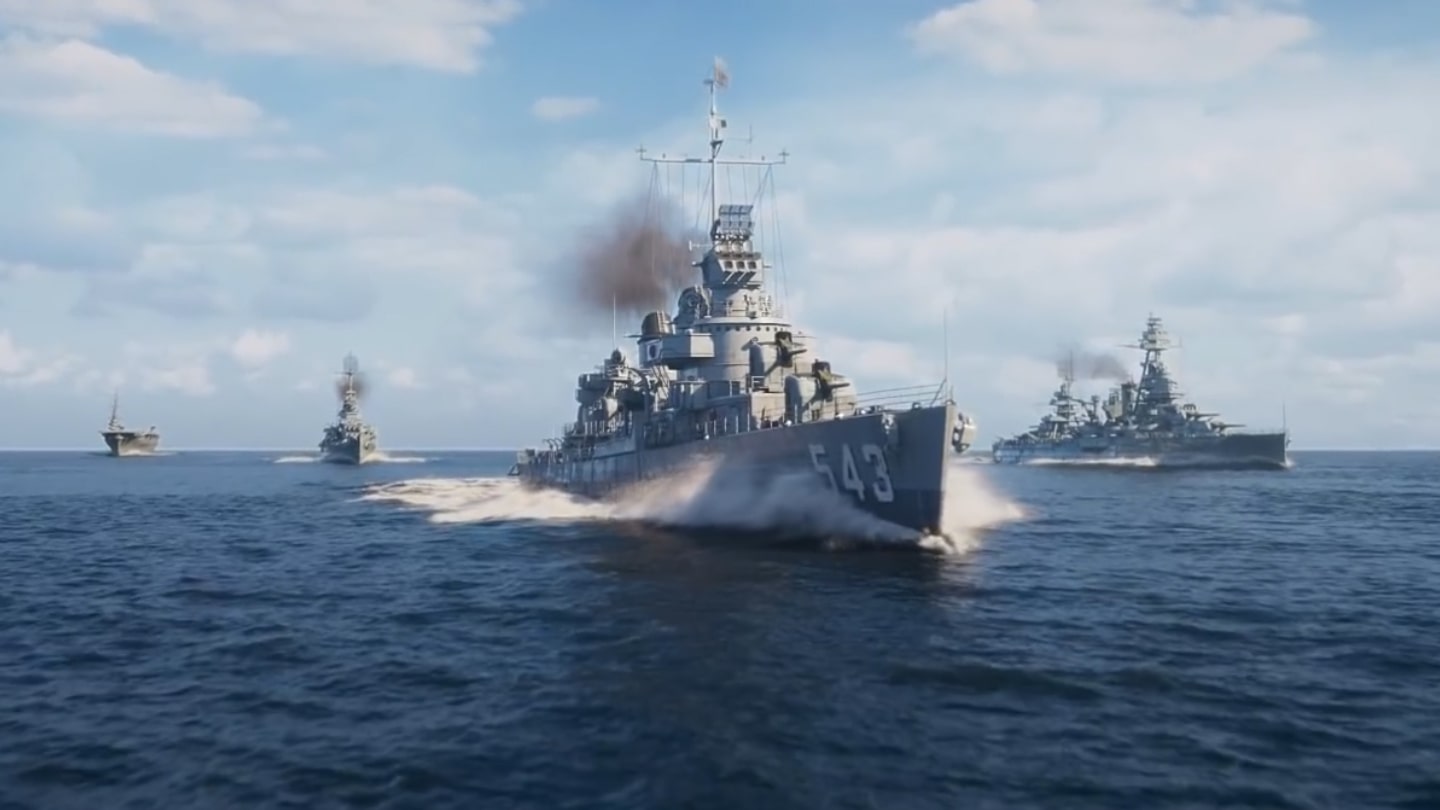 World of Warships—Một tựa game chiến tranh hải quân do Wargaming.net phát  triển Mô tả chi tiết của World of Warships